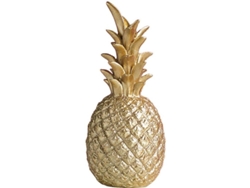 Adorno De Piña De Resina Estilo Nórdico Moderno Decoración Hogar Oficina Regalo Cumpleaños Dorado