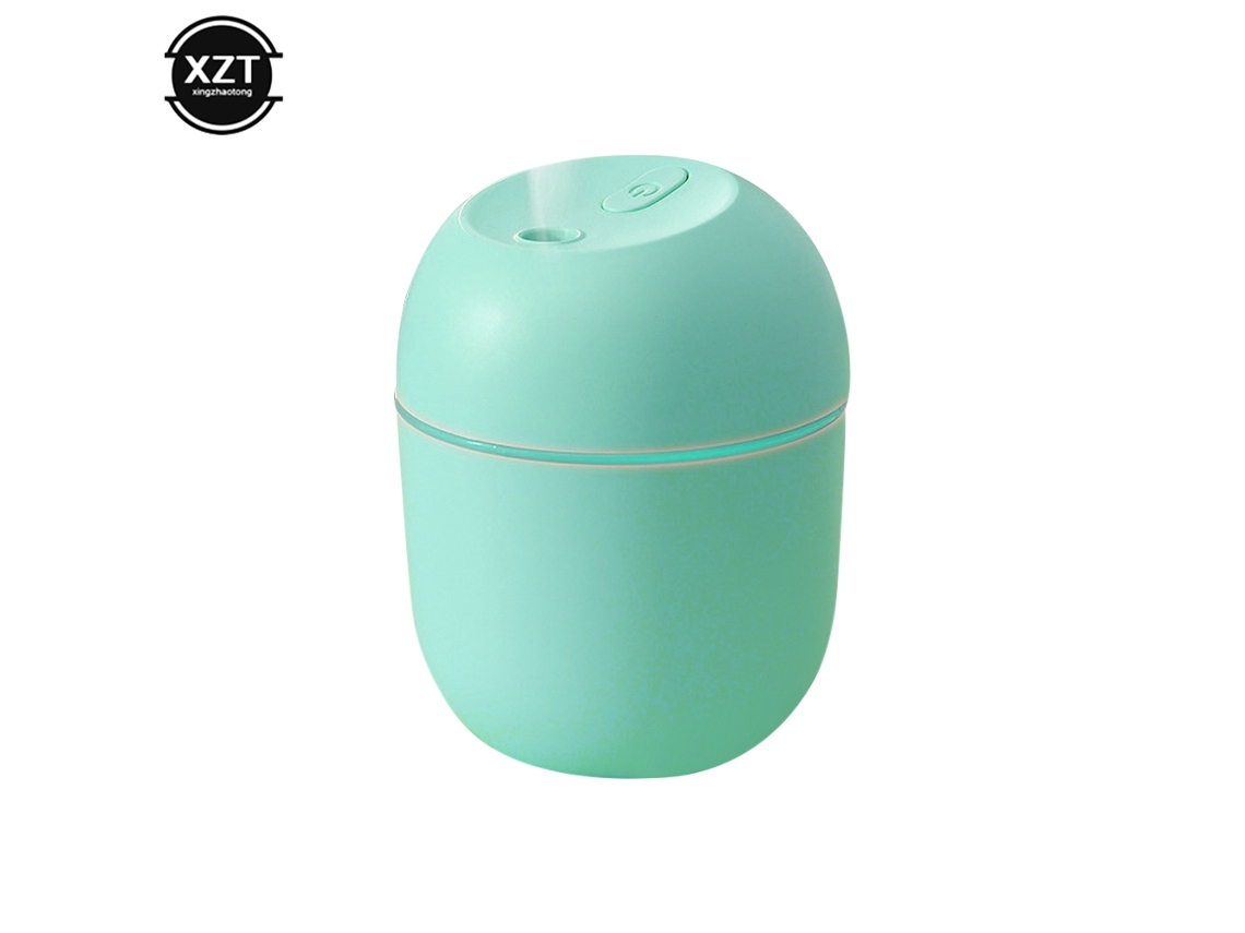 Humidificador de aire portátil Mdugmini de 220 ml, con luces nocturnas y difusor ambiental.