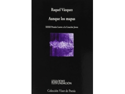 Libro Aunque Los Mapas de Raquel Vázquez (Español)