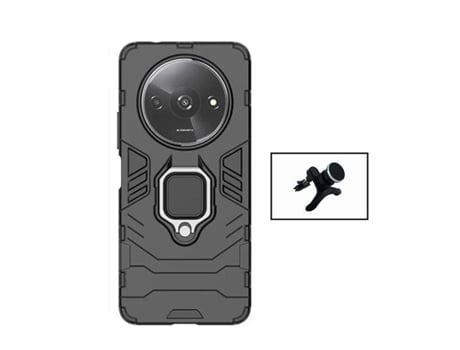 Funda Proteção Militar para Xiaomi Xiaomi Redmi A3 GIFT4ME Negro