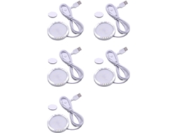 5 Tubos Led Con Conector Usb Abierto De 5 V Para Vitrinas/librerías.