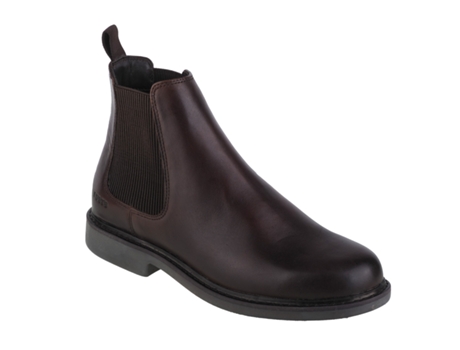 Botas de Hombre LEVI'S Amos Chelsea Piel Marrón (43)