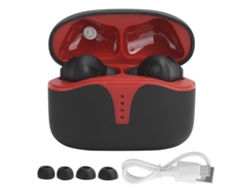 Fone De Ouvido Bluetooth M20 Preto Com Redução De Ruído Ativa Ans Controle Táctil Inteligente Sem Fio