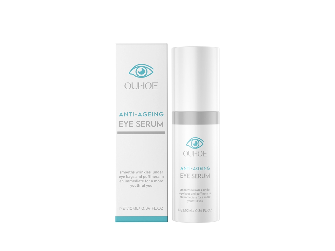 Sérum para el contorno de ojos con esencia hidratante y nutritiva para líneas de expresión, ojeras y elasticidad.