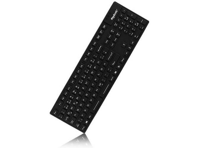Teclado KEYSONIC KSK-8030 (Con Cable - Layout UK - Teclado Numérico)
