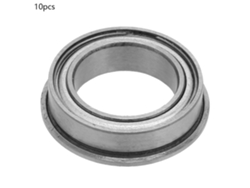 10 Rodamientos De Bolas De Ranura Profunda Sellados F6700zz De Acero, 10x19x7mm Y 10x15x4mm.
