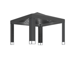 Cenador VIDAXL Antracita Tela (3x3 m)