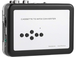 Convertidor de casete a MP3 Gokoco, convertidor portátil de casete a MP3 con captura de música mediante lápiz USB