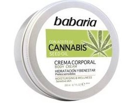 Crema Corporal BABARIA Cannabis (200 ml)