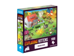 Puzzle EXPLODING KITTENS Housing Boom (1000 Piezas)