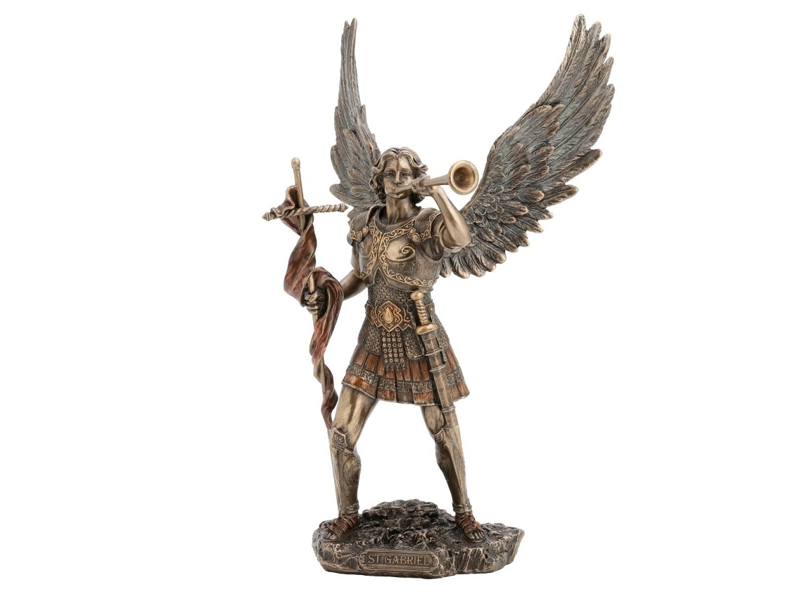 Figura Decorativa SIGNES GRIMALT Ángel Resina 15x32,5x20 cm
