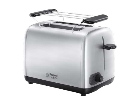 Russell Hobbs 24080-56 Mini-Horno 2 Rebanadas 850 W Plata