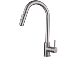 Grifo De Cocina Extraíble De Acero Inoxidable: Diseño Versátil Y Duradero, Adecuado Para El Fregadero De Su Cocina.