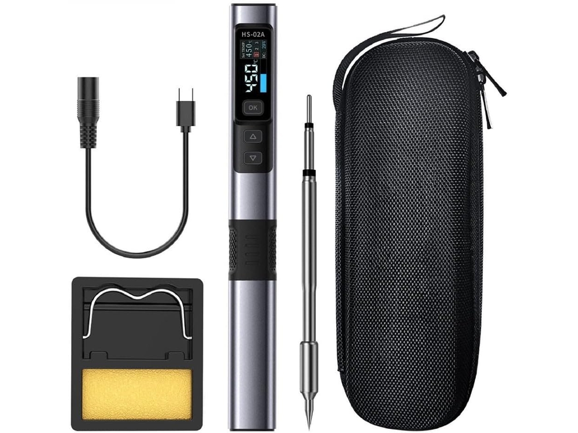 Kit Hs02a 100 2s, Soldador De 82,2 450 W, Calentamiento Rápido A °c, Control De