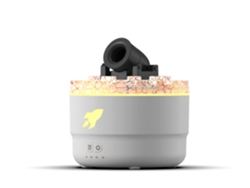 Humidificador compacto MDUG con atomizador de aroma, modelo "Grieta Volcánica", ideal para uso doméstico