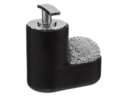 Dosificador de Jabón Con Esponja 300Ml Negro 5 FIVE SIMPLY SMART