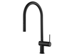 Grifo de cocina monomando | Modelo Berna | Color negro | Acabado mate | Imex®
