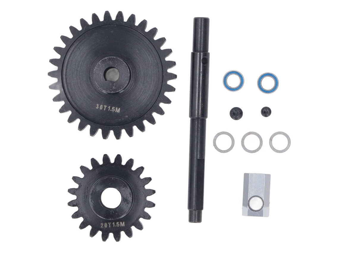 Juego De Engranajes De Acero Para Coche Rc De 1,5 M Y 20 T Para Traxxas 1/5 Con Control Remoto.