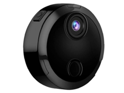 Mini cámara de seguridad 1080P HD Wifi con control remoto, visión nocturna, detección y control móvil Yizhood (negra)