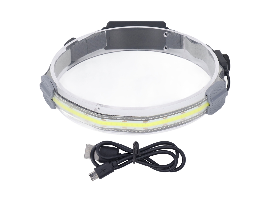 2026-linterna Frontal Cob Ultra Brillante 4 Modos Impermeable Ipx4 Recargable Para Correr Senderismo Pesca