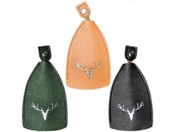 Juego de 3 fundas de cuero para llaves de coche GOKOCO