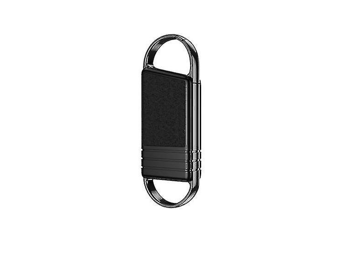 Mini grabadora digital activa con llavero USB, reproductor MP3 de 192 kbps para grabar, 32 GB, Yizhood (negro)