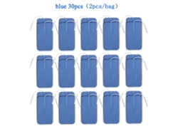 Electrodos Adhesivos Eifson 30ud 5x9cm Para Ems (azul)