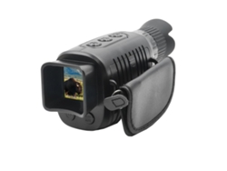 Monocular infrarrojo de visión nocturna 1080P para 100% oscuridad viajes Camping caza vigilancia negro BISBISOUS