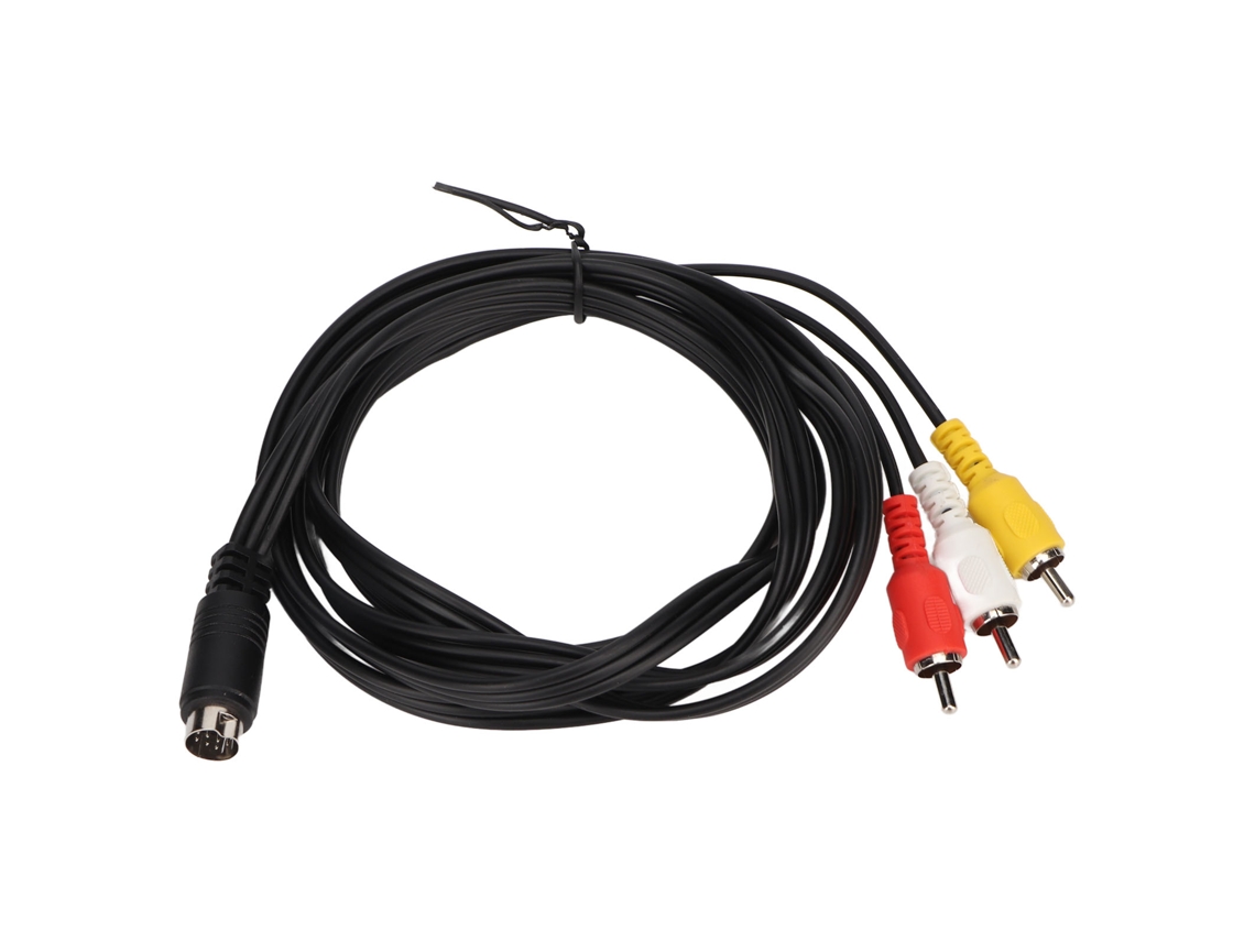 Cable Mini Din De 10 Pines A 3 Rca Macho-macho, 1,8 M, Con Señal Nítida Para Proyector De Tv.