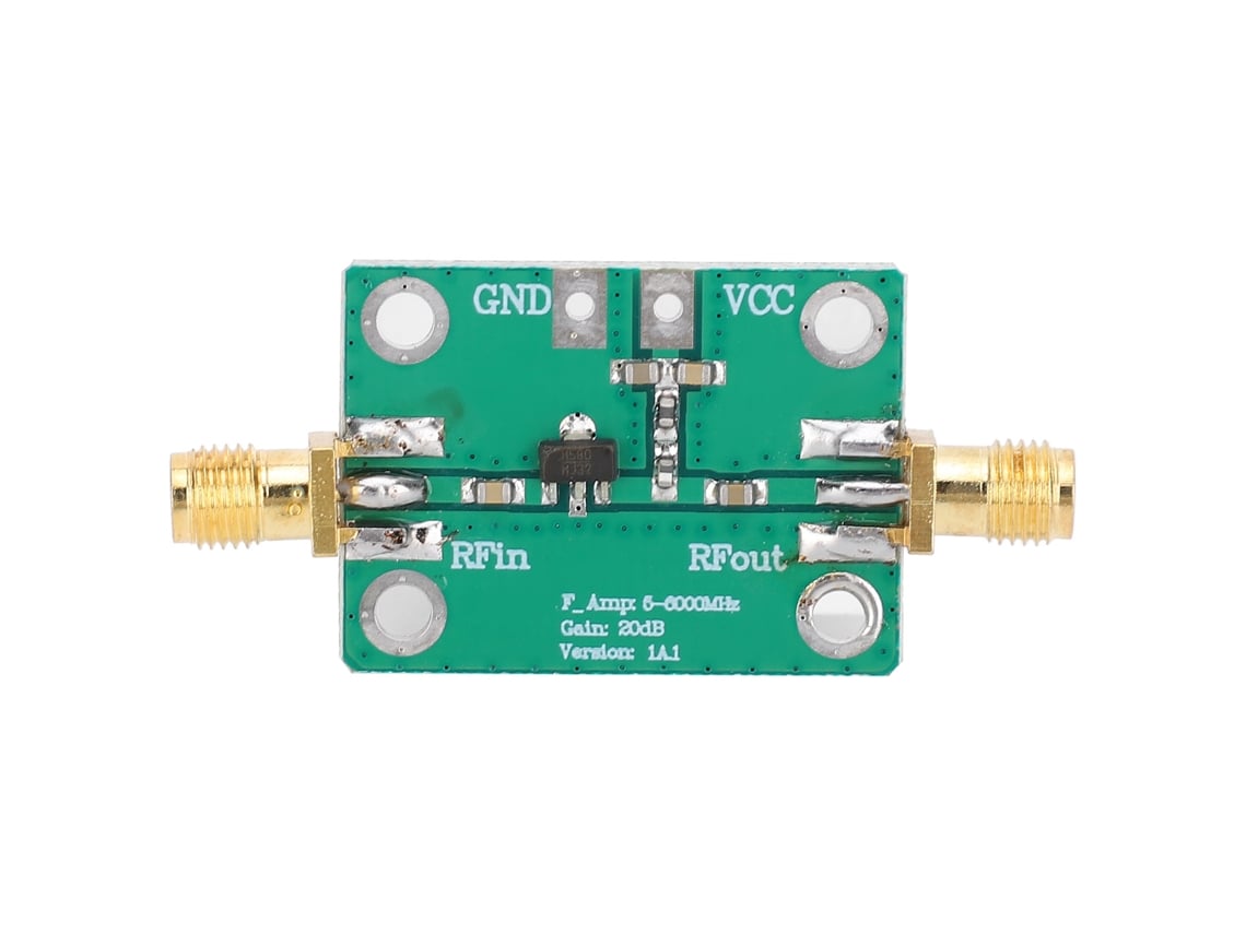 Módulo Amplificador De Potencia Rf Hmc580 Vpp=5v 50ω Placa Electrónica