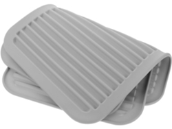 Juego de 2 tapetes de silicona para mesas y encimeras, resistentes al calor y antideslizantes para estufas y sartenes - Vayotoy