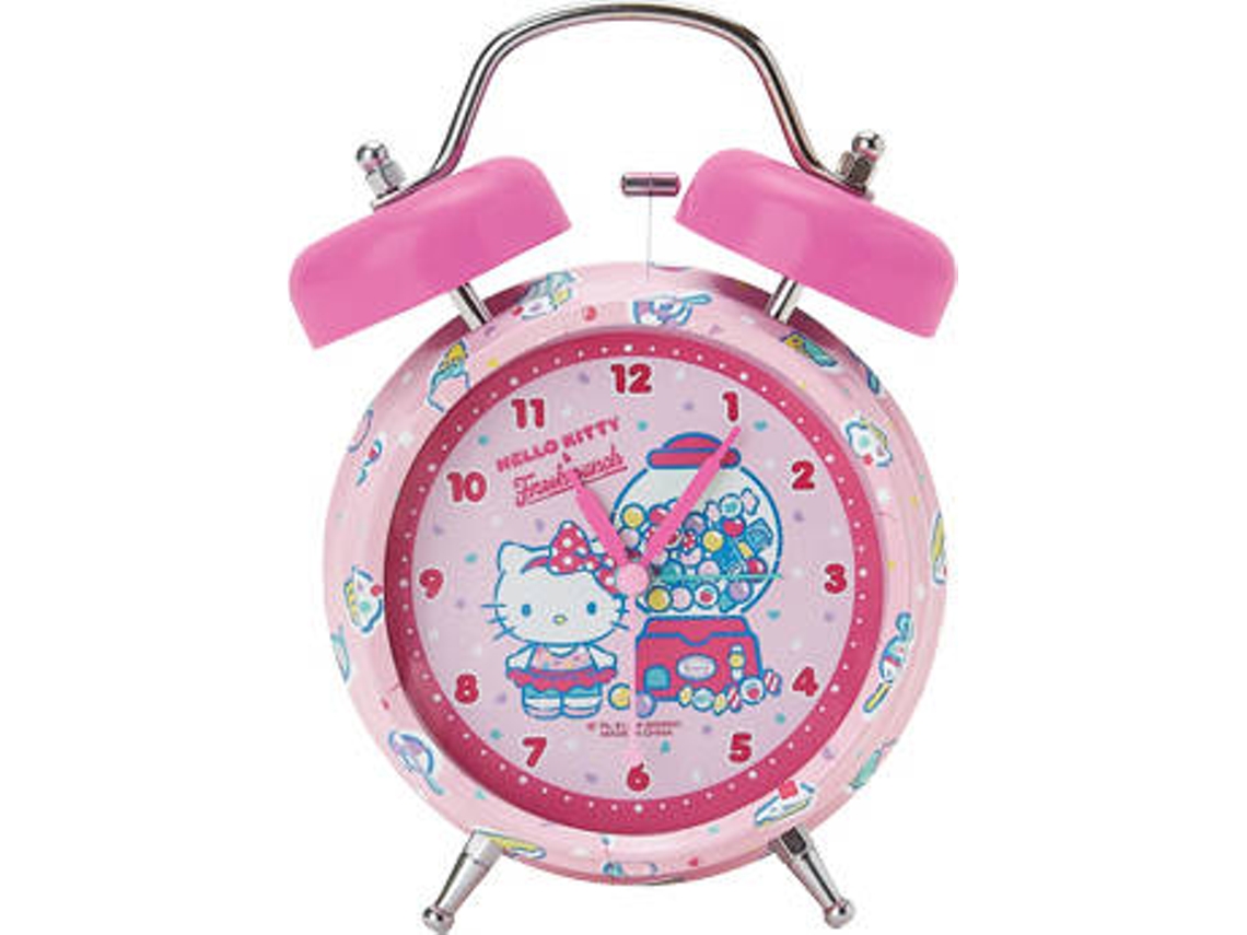 Reloj Despertador HELLO KITTY con Campanilla