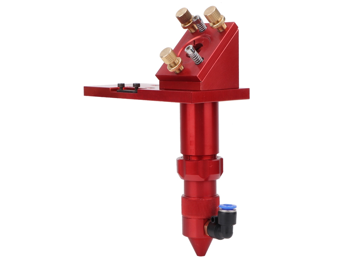 Soporte para lente de cabezal láser de óxido de aluminio rojo