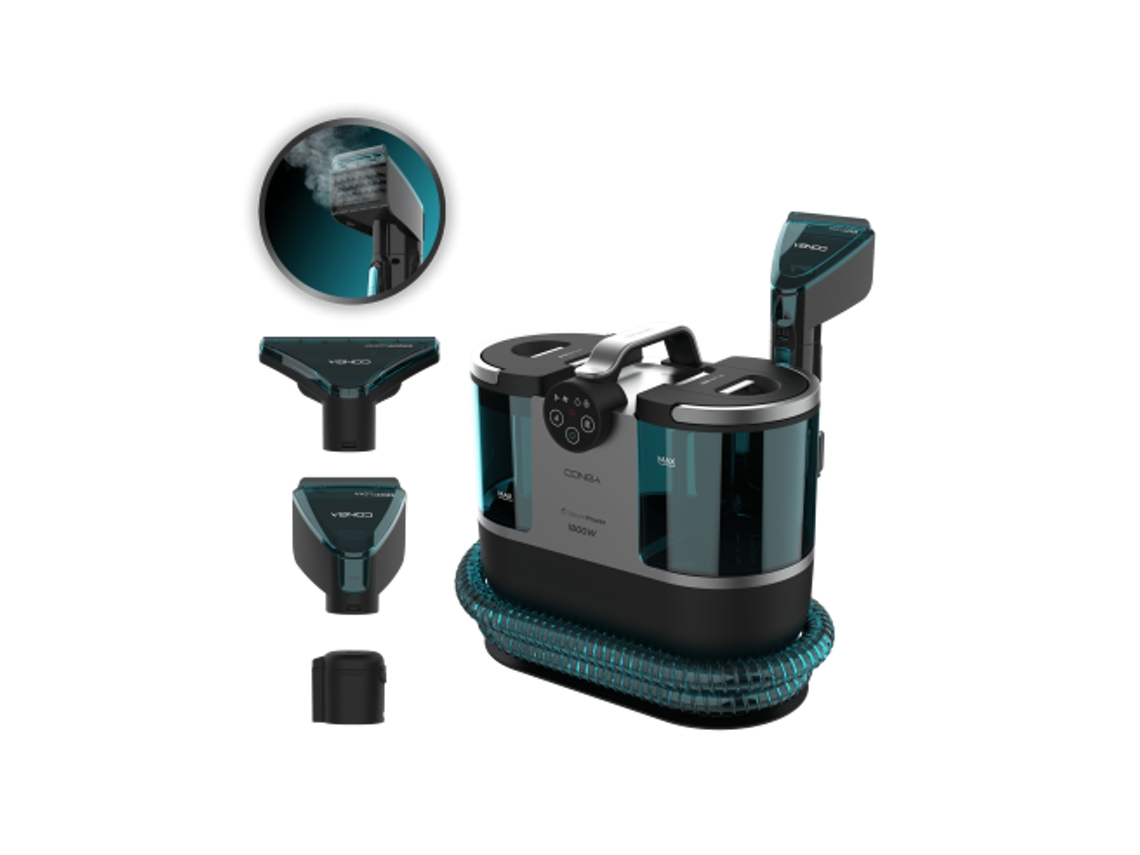 Cecotec Limpiador Aspirador De Tapicerias Y Alfombras Conga 7000 Carpet&amp;spot Clean Steam Xxl, 1700w, Limpieza 3en1