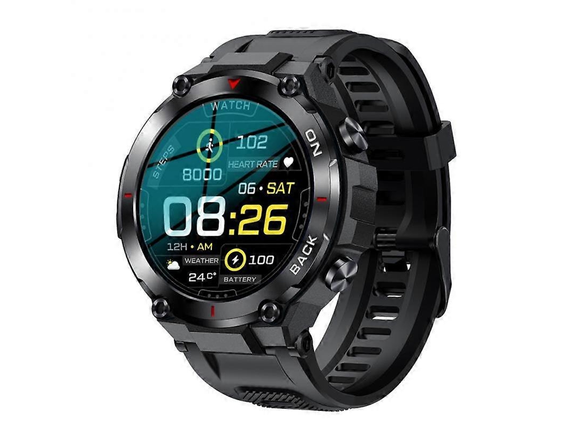 Reloj inteligente K37 para hombre con navegación GPS, monitor de actividad física y deportes, batería grande de 480 mAh Ly Ebike