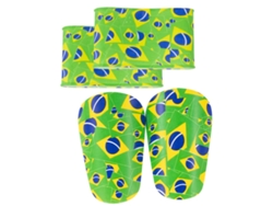 RNEMITERY Pantorrillas de Fútbol en Silicona con Soporte, Protectores para Hombres, Mujeres y Niños, Entrenamiento de Fútbol