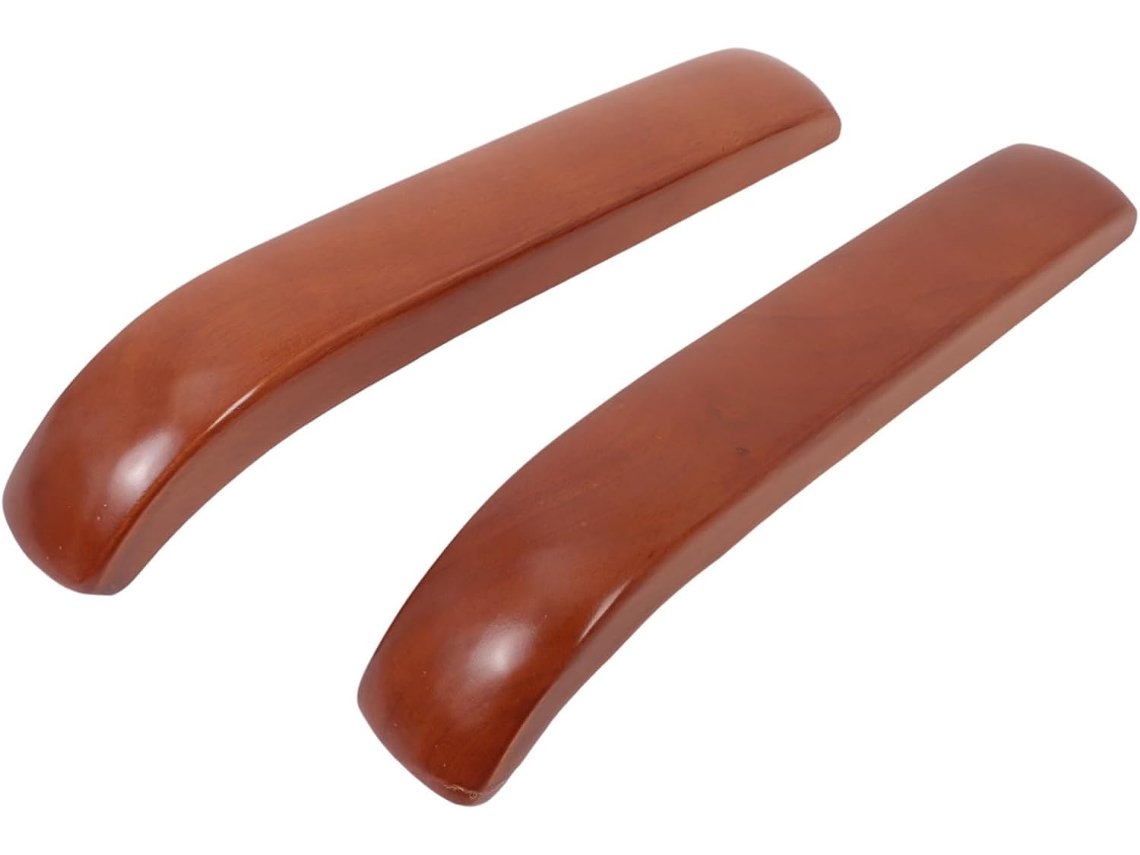 Reposabrazos De Madera Cómodos, Par Para Sillas De Oficina, Accesorios Adaptables