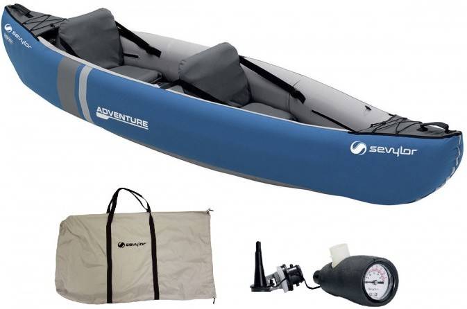 Sevylor Adventure Kayak hinchable canoa doble