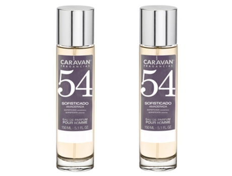 Set de 2 perfume de hombre nº54 150ml CARAVAN