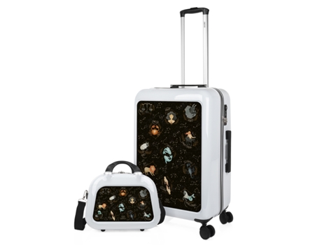 Juego De Maletas Pc SKPAT Niza blanco-zodiac (45X68x26 Cm)