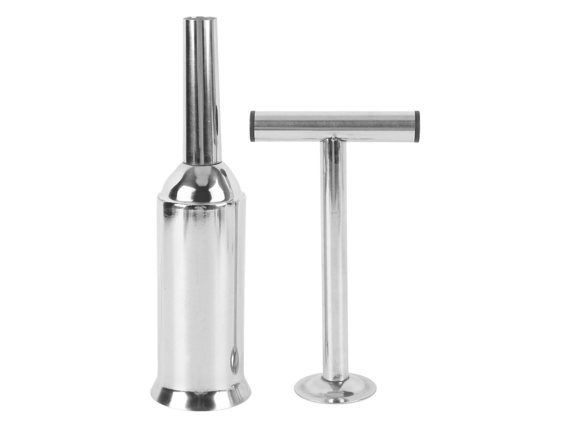 Embutidora Manual De Salchichas De Acero Inoxidable 304 - Herramienta Para Embutir Carne En Cocinas Domésticas Y Comerciales