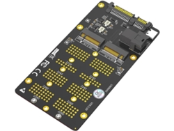 Adaptador combinado 2 en 1 M.2 NVMe SSD/Bus SSD para SFF 8643 y SFUSHOS (NGFF)