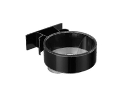 Soporte adhesivo grueso y práctico para secador de pelo, para uso diario, blanco, 1 unidad. TAISHENGDA