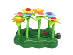 Juguete De Riego De Flores De Pétalos Eléctricos Con Luz Rotatoria 3 Modos Para Niños En Verano