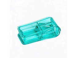 Cortador De Pastillas Henten Home Para Dividir Y Transportar Medicamentos (2 Unidades, Verde)