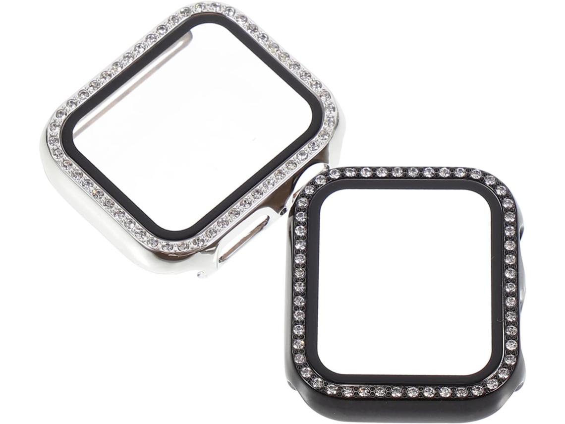 Estuche Para Reloj Inteligente Shiny Diamond Con Película Protectora Antiarañazos.