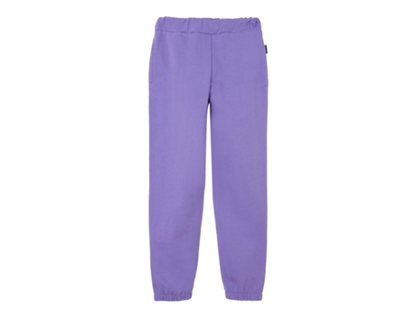 Pantalones de Niña para Running NAME IT Morado (4 años)