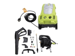 Hidrolimpiadora de alta presión con flujo de agua estable, potente y multifuncional, para coches, vallas, patios y aceras, enchufe UE 250 V.