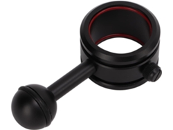 Lampe De Poche Bras Boule Plongée Support Revêtement Dur Anodisé Robuste Pour Torche Amateurs