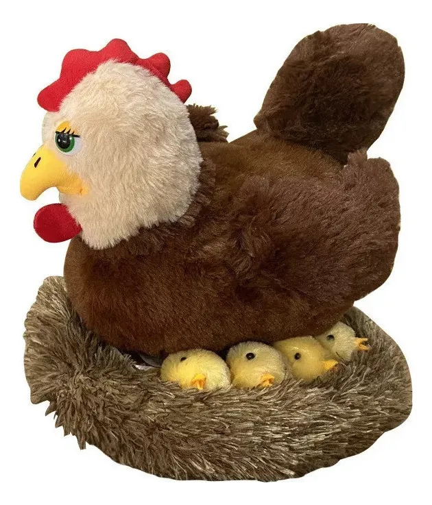 2024 Una camada de pollitos, pollo de peluche con muñeca cavayotoy